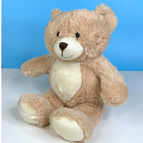 Best Made Toys Soft Cuddly Tan Teddy Bear 13" Plush Stuffed Animal Toy - Picture 3 of 5